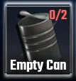 Empty Can supplied game capture